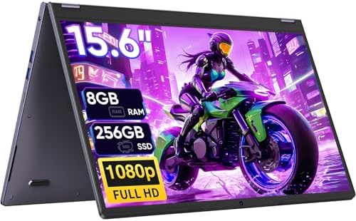 2-in-1 Tablet/Laptop,15.6" Laptop Computer with FHD 360 Flip Touc...