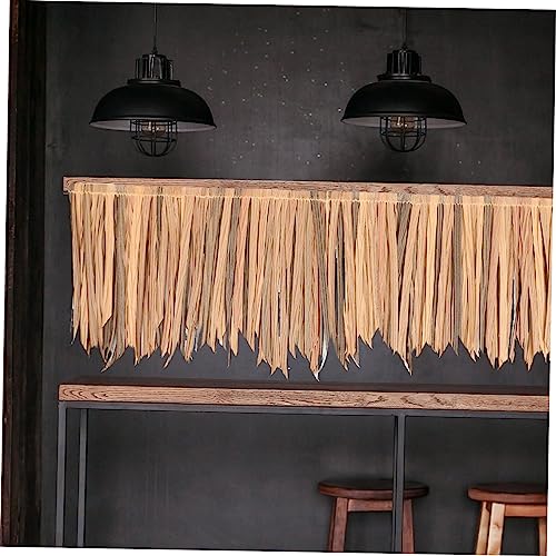 MERRYHAPY Gartenhütte Grasdach Mexikanisches Strohdach Gartenstrohdach Nachahmung Von Stroh Diy-Dach Simulationsstrohdach Synthetisches Strohdach Gefälschtes Strohdach Kunstrasen – Bild 4