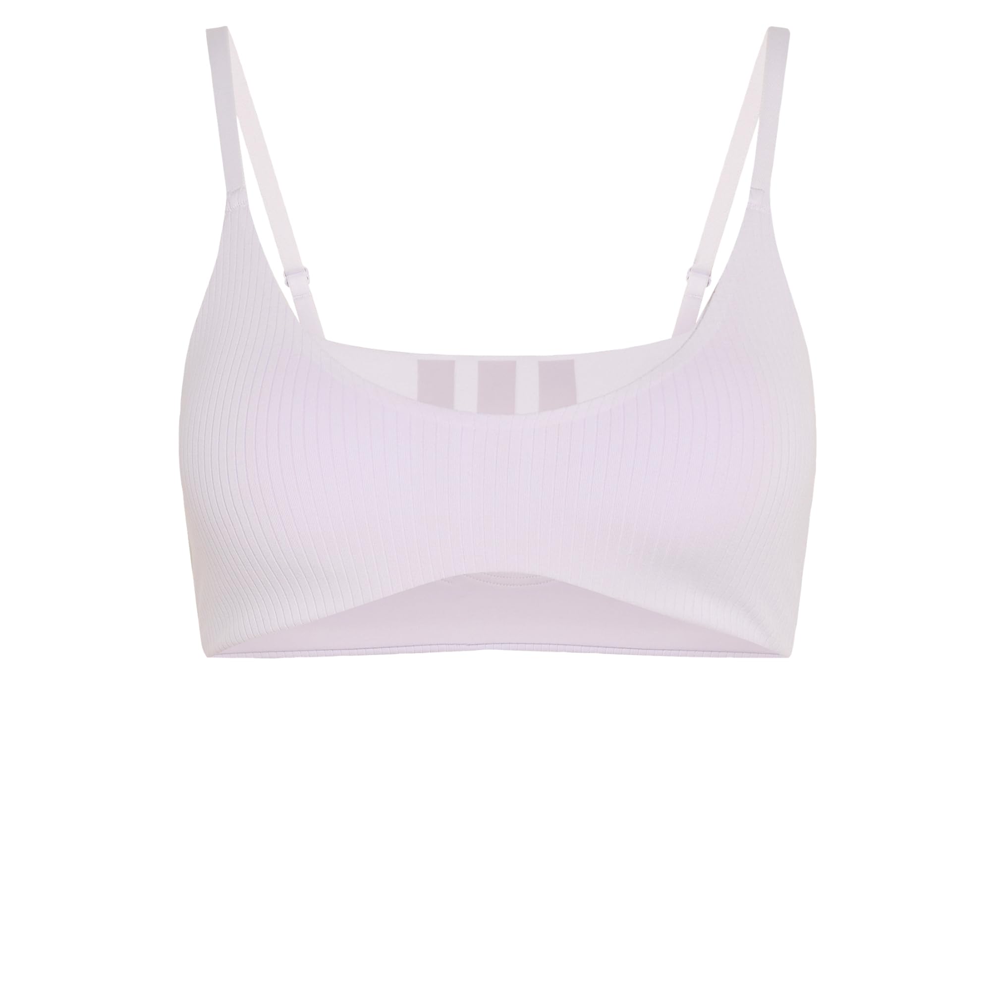 adidas Women's All Me Light Support Rib Bra, Frozen Purple, XL