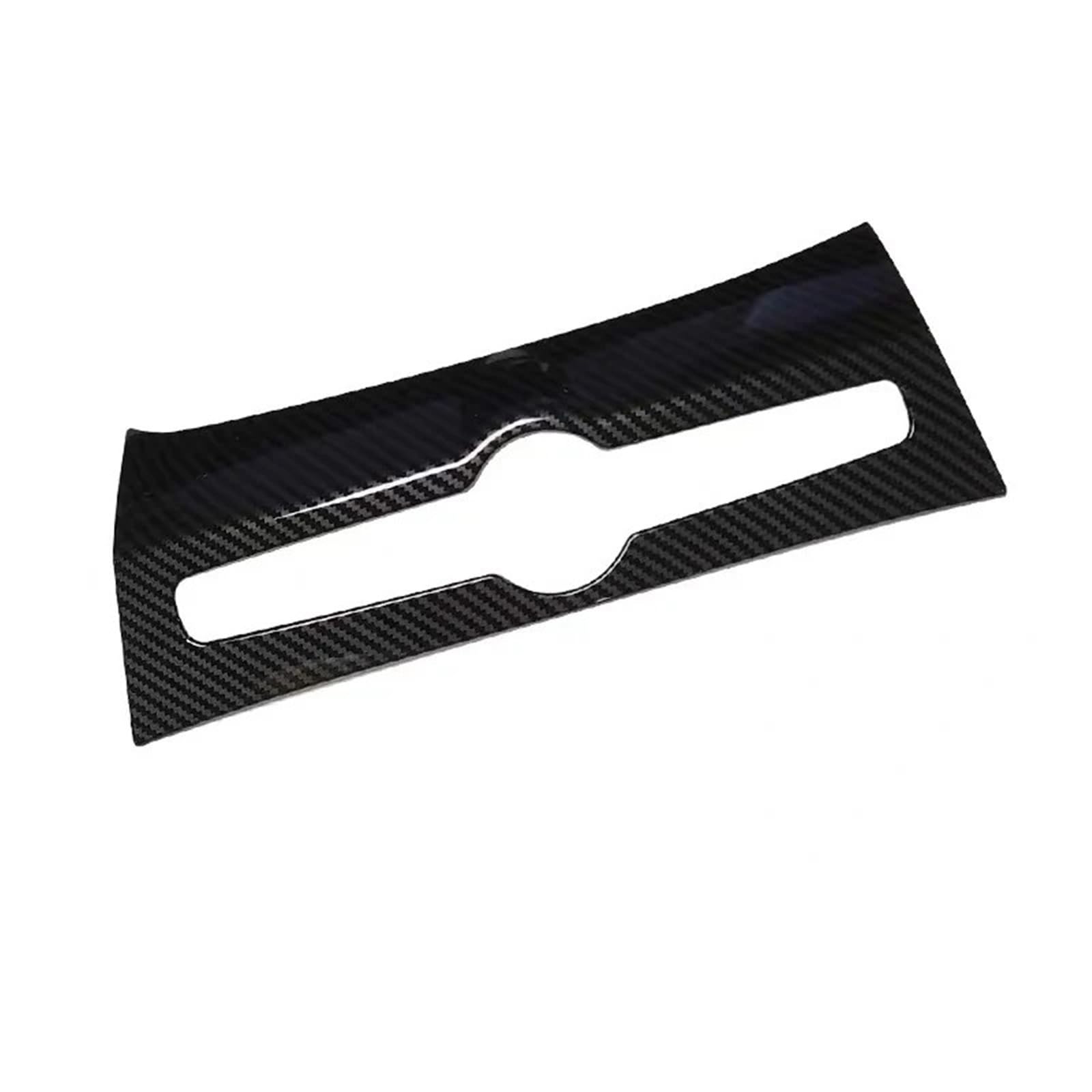 for Volvo Central Control Audio Adjustment S90 V90CC V90 2016-2025 Piano Black Paint Carbon Fiber Pattern Car Sticker Accessories FRTRGVUVXP(Style C)