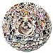 110 Pcs French Bulldog Stickers Pack for Teens Adults, Cute Bulldog Stickers Funny Dog Waterproof Vinyl Stickers and Decals for Luggage Computer Skateboard Phone Guitar Bulldog Party Supplies