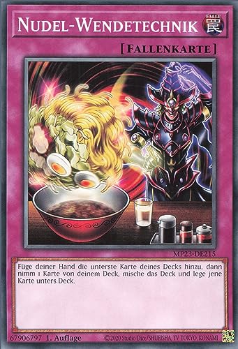 Nudel-Wendetechnik MP23-DE215 Common Deutsch Boosterfrisch 1. Auflage - 25th Anniversary Tin: Dueling Heroes Mega Pack - mit ReCollectibles-Versandschutz - für Yu-Gi-Oh!