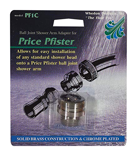WhedonShower ARM ADPTR PFISTER MfrPartNo PF1C, Chrome
