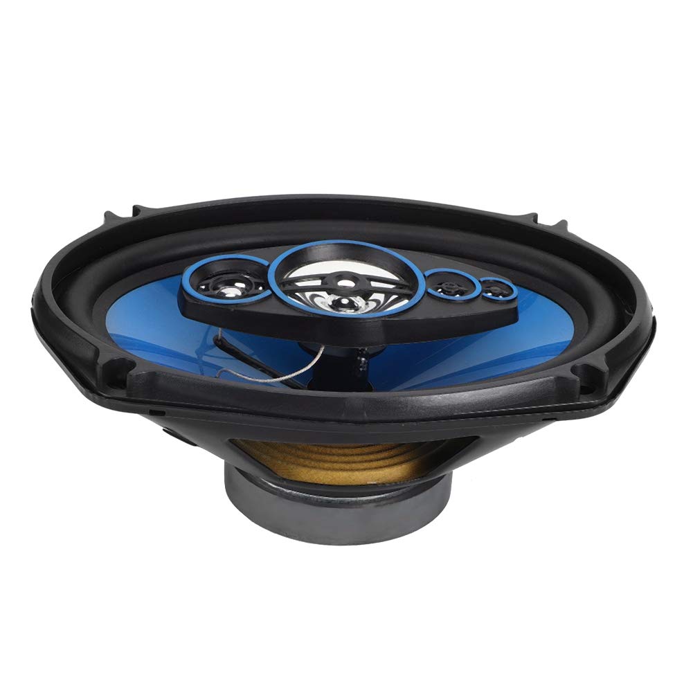 Qiilu Auto Lautsprecher, TP-6971, 6x9in 1000W Paar, Koaxial, Blau Schwarz, Modern, Stereo, Türmontage, 2 Jahre