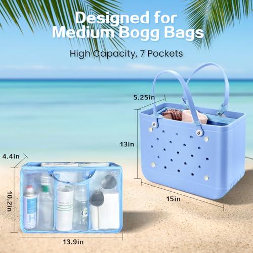 Image of XYFuuee Beach Bag Organizer Insert Divider for Medium Bogg Bag Accessories