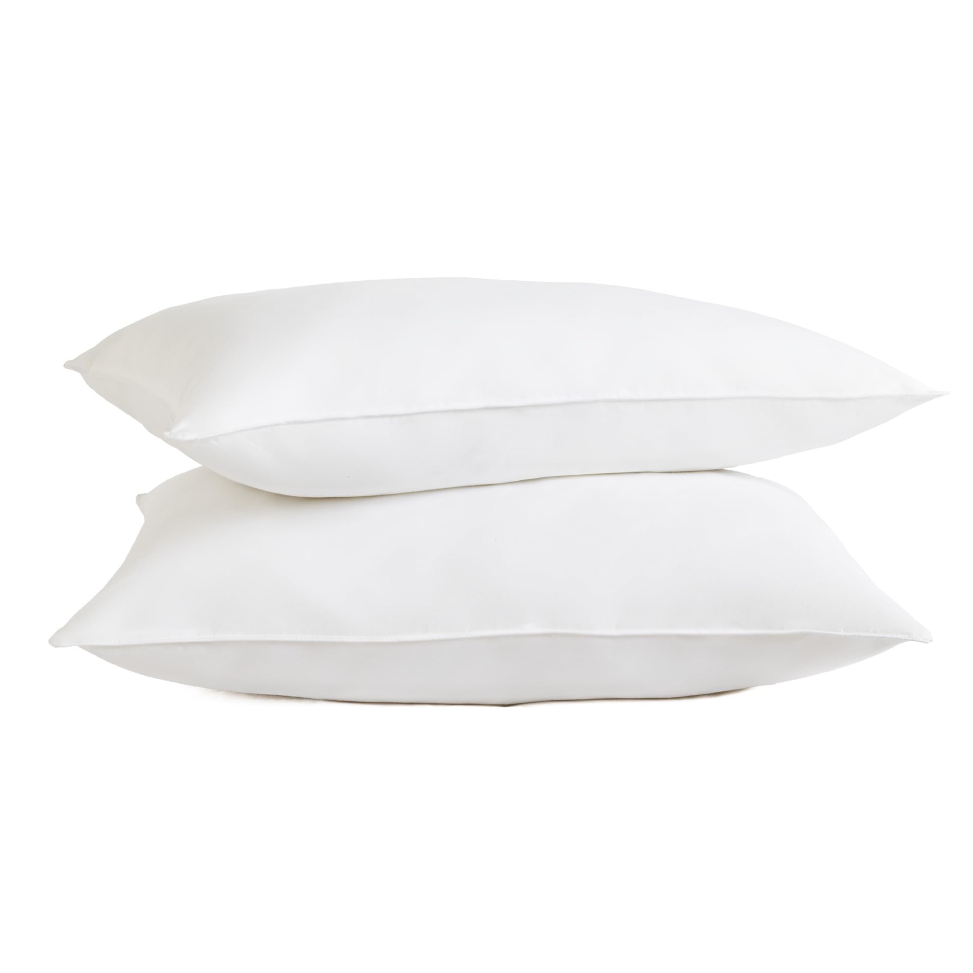 The Ritz-Carlton Pillow - King Size 20” x 36” - Luxury Hotel Quality Pillow with Dual-Chamber Design, Down & Feather Fill, Cotton Down-Proof Shell, Made in USA (20" x 36")