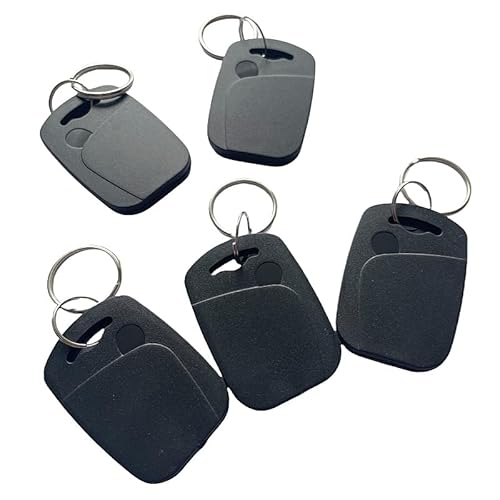 JW 5PCS Dual Frequency RFID Keyfob 125khz and 13.56Mhz All-in-one
