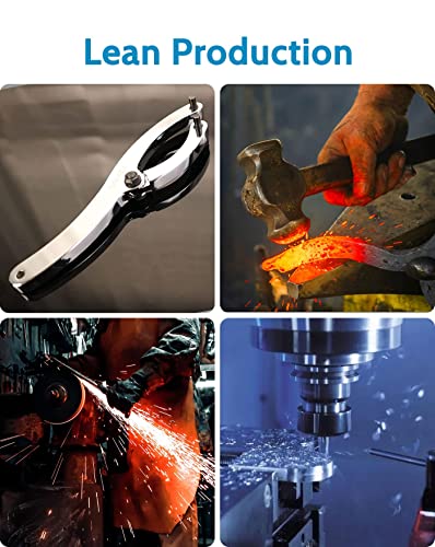 Salade 10-Inch Heavy Gland Nut Wrench with Handle, Adjustable Spanner Wrench for Removing Hydraulic Cylinder Glands Under 7 Inches, Includes 5/32", 1/4", 5/16", and 3/8" Pins, Gloves, and Towel - Image 4