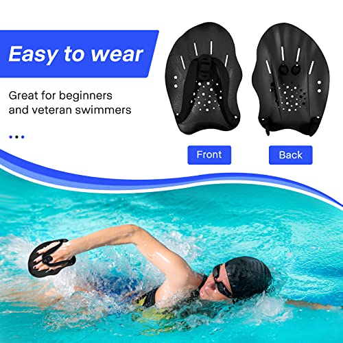 Handpaddel Kateluo für Schwimmtraining, 1 Paar