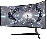 Samsung LC49G93TSSUXEN Odyssey G9 - Monitor curvo de 49 DQHD 5120 x 1440p 1 ms 240 Hz GSync FreeSync Premium Pro LED HDR1000 32 9 420 cd m 1000R HDMI PBP PIP Blanco
