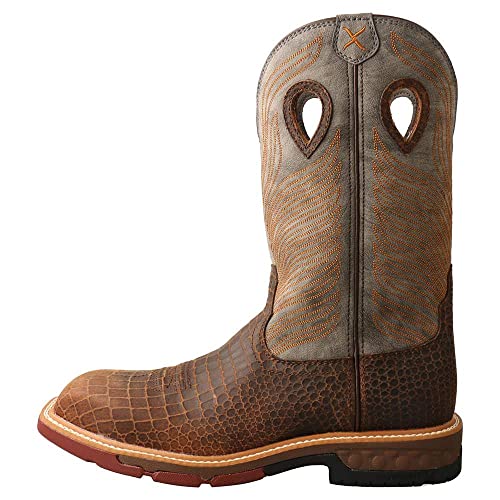 Image of Twisted X Men's12 Pull On Nano Composite Toe Western Work Boot