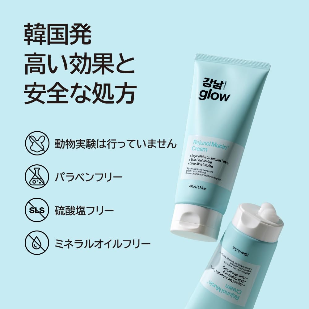 CANGNAM glow レジュノールムチン クリーム 乳液 200ml 美容液 新品