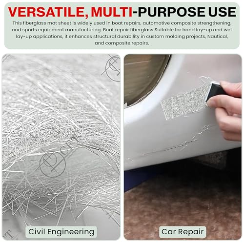 MAT 300 - Fiberglas - 300 g/m² (2 qm)