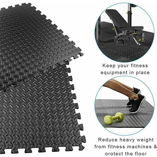 Alfombrillas de espuma EVA para crear tu gimnasio en casa y practicar fitness de forma cómoda 4