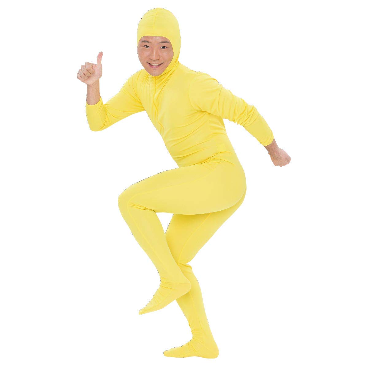 Amazon | [PURE] ピュア 全身タイツ ストレッチ 顔出し 変装 M