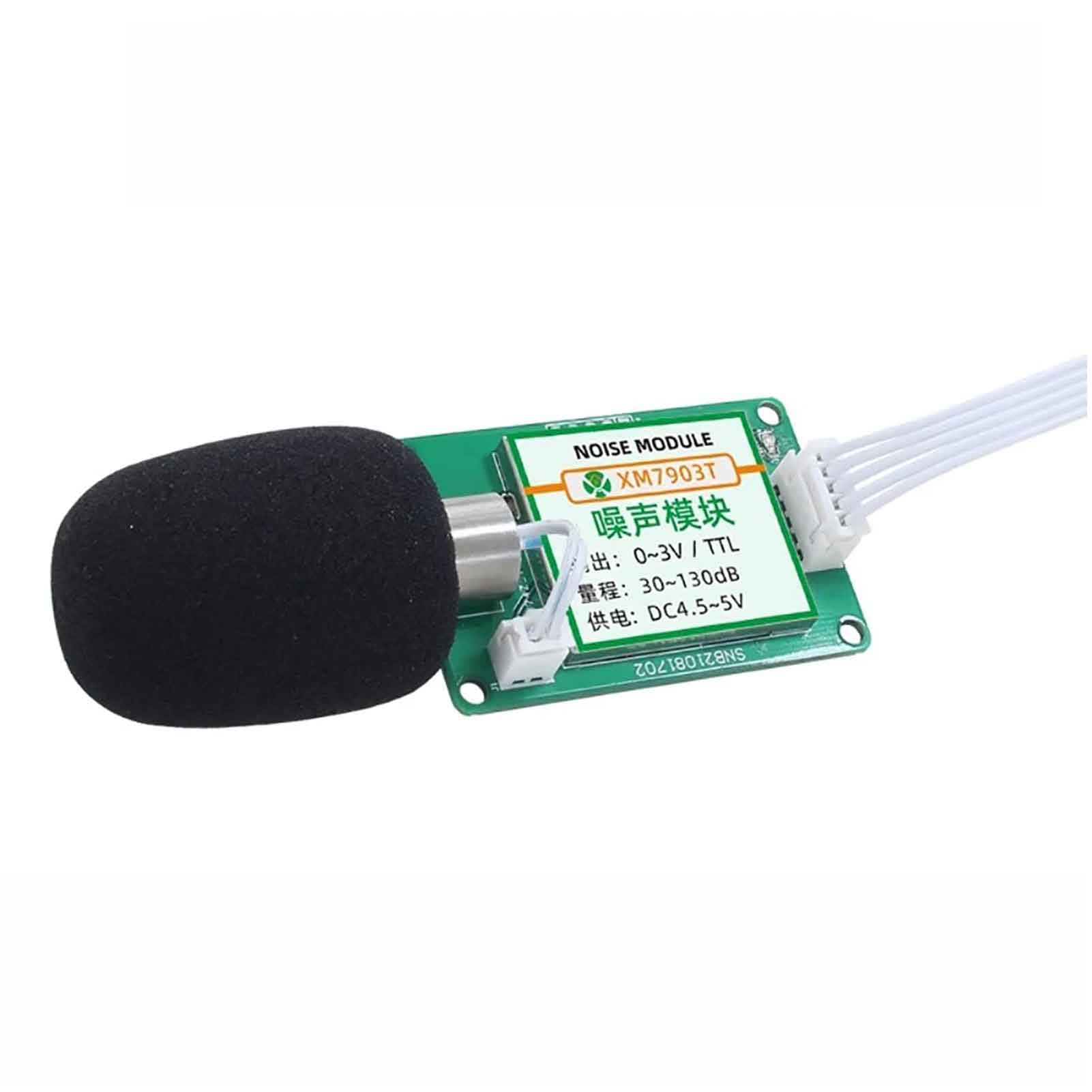 iDili XM7903 Noise Detection Module RS485 Noise Sensor 0-3V TTL High Precision Tester Industrial Sound Decibel Meter Test (TTL)