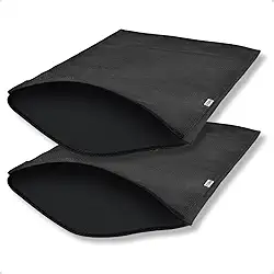 KIT 2 Tapete Higiênico Coletor De Areia EVA 60x35cm Caixa de Areia Sanitário Para Gatos Anti Sujeira Impermeável - Petliz