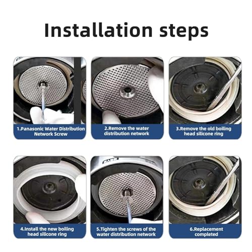 Joint d'étanchéité de précision pour machine à café DeLonghi Dedica EC685 EC820 - 6