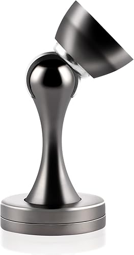 Vista 24 de KOLAKO Topes de puerta, topes de puerta magnéticos, montaje en pared en el suelo, soporte de puerta magnético resistente, cierre suave, tope de Gris