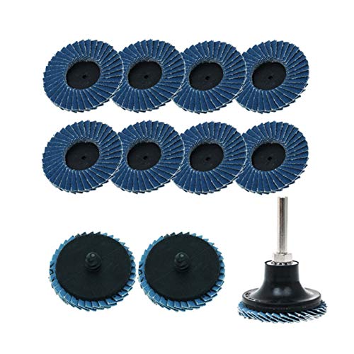 Meules abrasives 50mm pour restaurer vos meubles métalliques et outils de jardin anciens