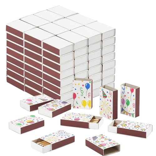 ADECTA 100 Pack Matches Bulk 2.24x1.42x0.59 in - Matchbooks, Bulk