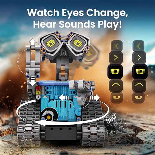 Image of Sillbird Building Robot Kit STEM Gifts for Kids 8-13 with Remote Control