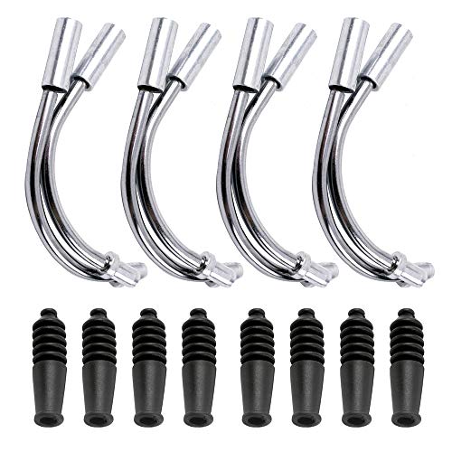 Peças de bicicleta,Lianai 4 Conjuntos MTB Mountain Bike V Tubo De Macarrão De Freio Guia de Mangueir
