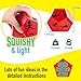 Covelico Exercise Dice for Kids Physical Education Equipment, Gymnastics Games for Indoor Obstacle Course for Kids, Outdoor Gross Motor Toys & Indoor Recess Work Out Game, Gymnastics Toys Ages 3+