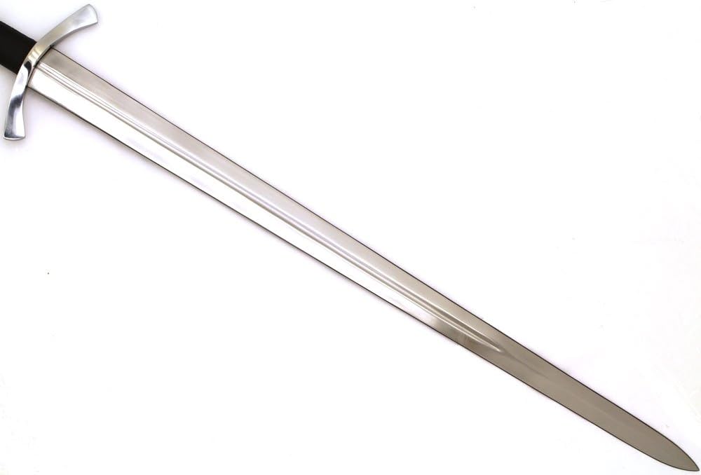 The Norman Sword & Scabbard Full Tang Tempered Battle Ready Fully Functional Handmade Sharp Sword