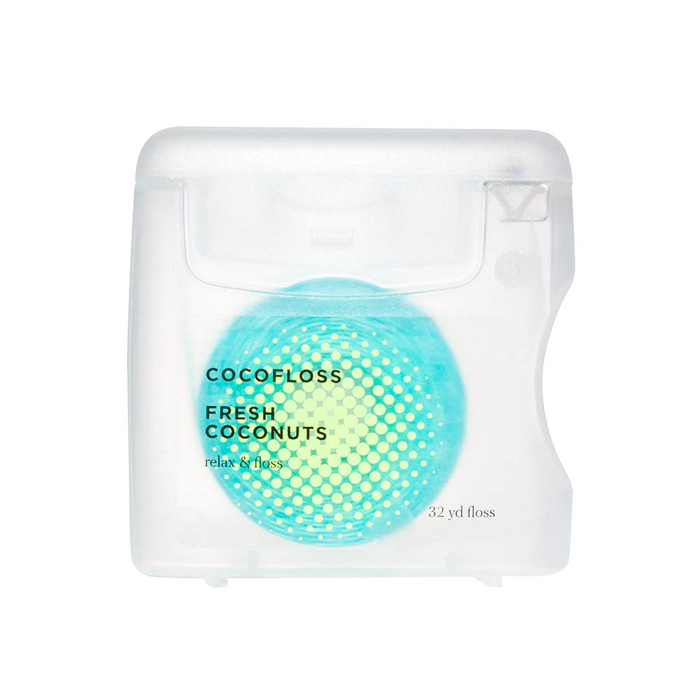 COCOFLOSS CoconutOil Infused Woven Dental Floss Coconut DentistDesigned Vegan and