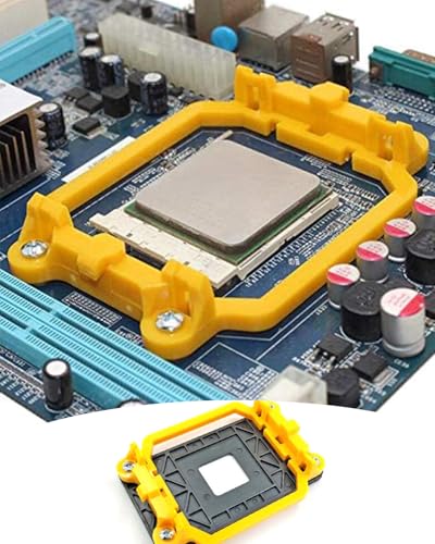 Image of 5 PCS CPU Heatsink Bracket Stand Base for AM3 Socket, AM3 Black Bracket Base *1 + 4 Screws, Durable Computer Hardware Accessory for DIY PC Builders and Upgraders