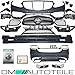 DM Autoteile W212 Bodykit Stoßstange + Schweller+Grill+Blenden +Zubehör für E63 AMG