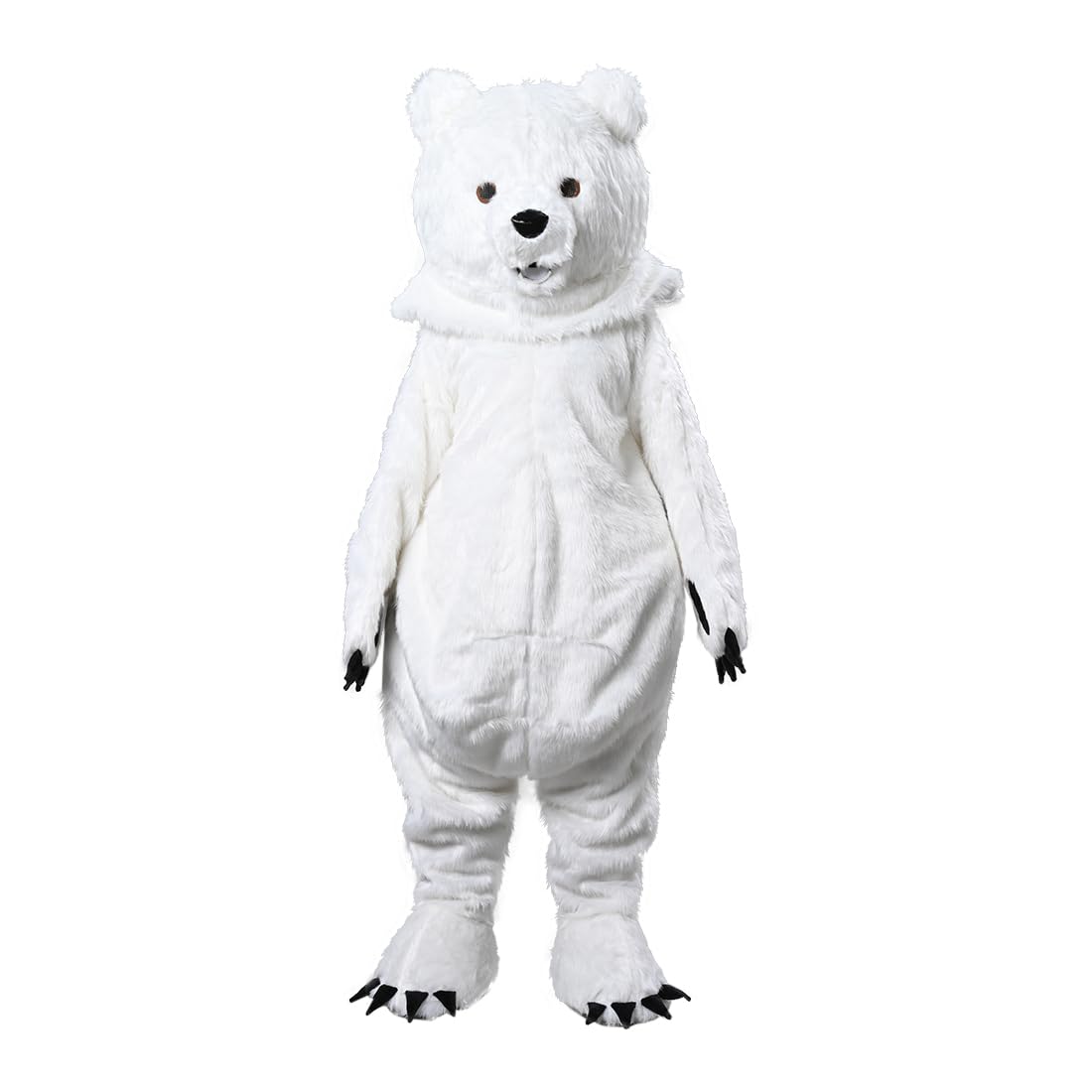 White Bear Fancy Dress Mascot Costume Adult Cosplay