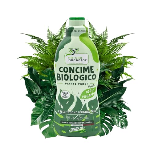 NaturaOrganica Concime Biologico 750 mL per Piante Verdi