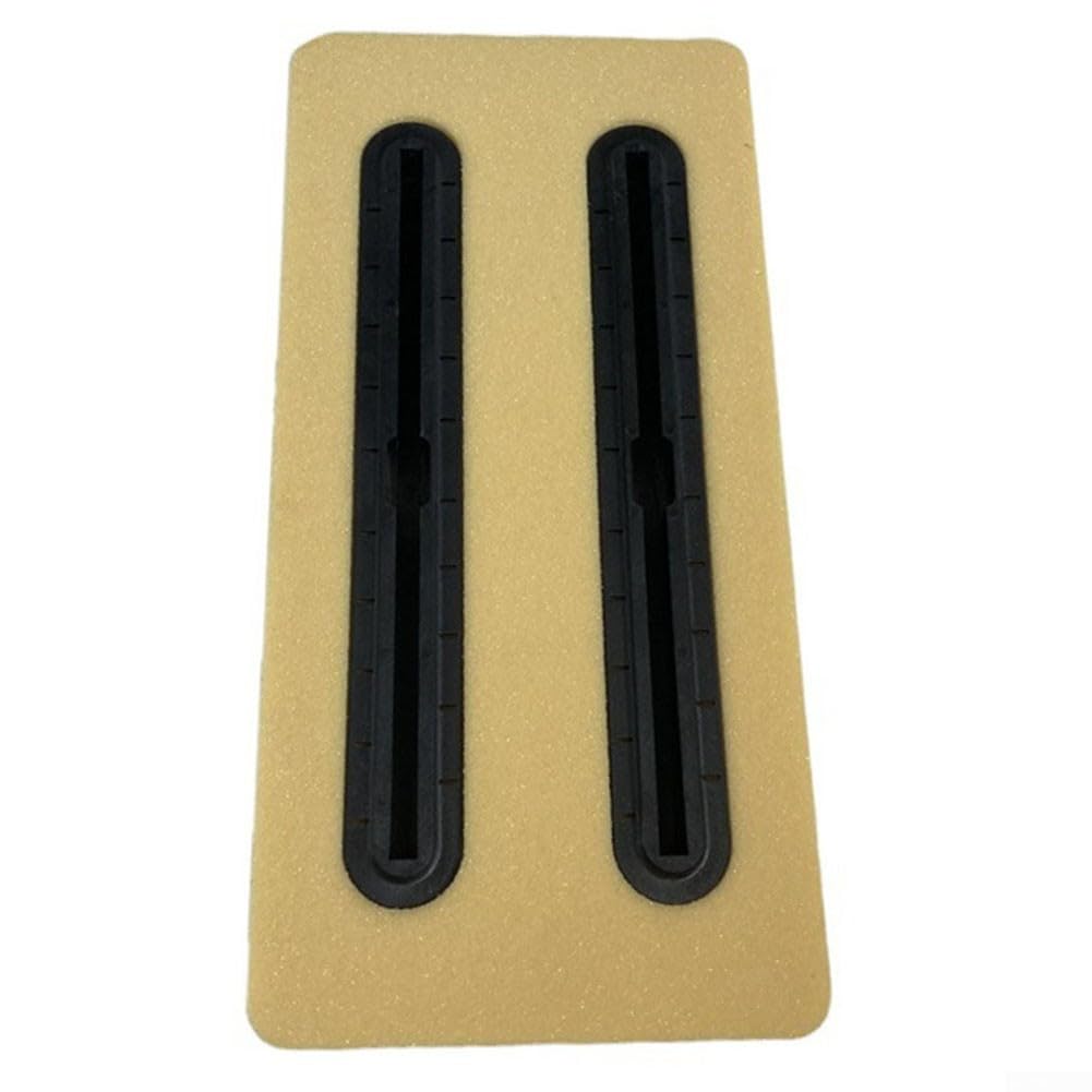 PVC Hydrofoil Montageset 2 Tracks Robust(Black)