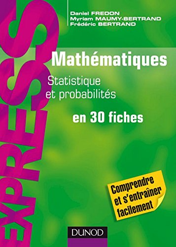 Télécharger Mathématiques L1/L2 : Statistique et Probabilités : en 30 fiches (Express) Livre eBook France