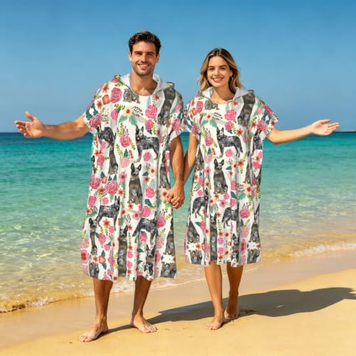 Peignoir à langer pour se changer facilement à la plage