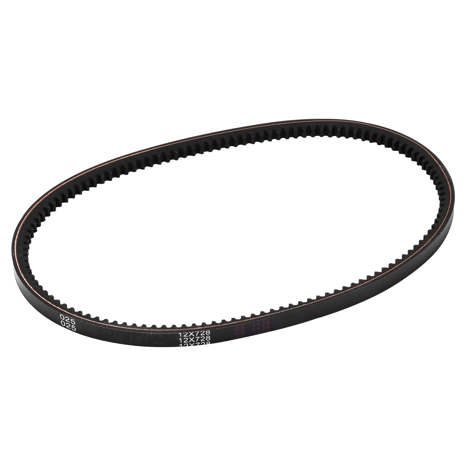 TOSRWGLL 20343 Tiller Belt Replacement for Earthquake Model 20015 Versa Cultivators Viper Engine,Tiller Drive Belt Fits 12 X 728 Type 4L Tooth HA Tiller 20015,25780,24734
