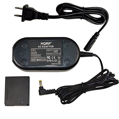 Adaptador de corriente HQRP compatible Canon ACK-DC40 miniatura 2