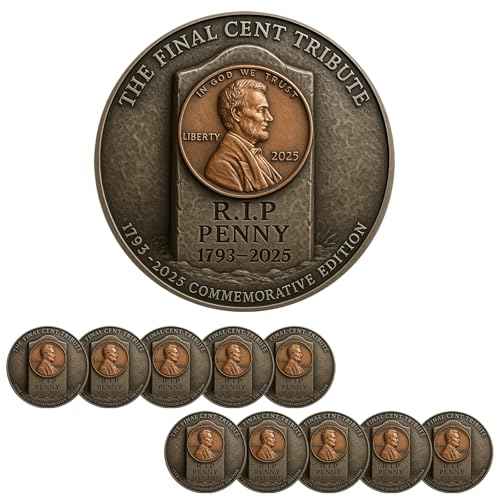 Final Cent Tribute Coin, 1909–2025 The Last Cent Tribute Lincoln