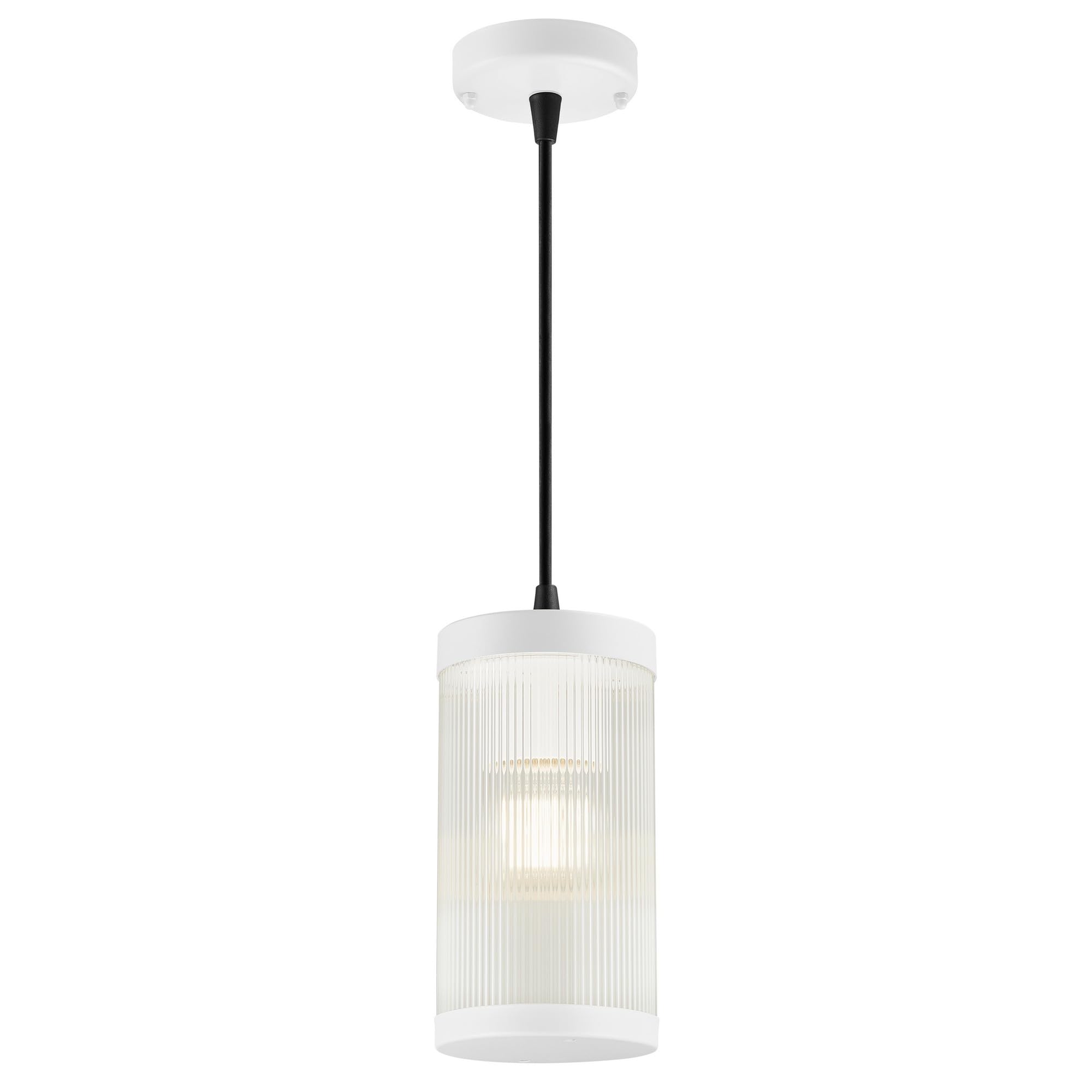 Nordlux Coupar Outdoor Pendant Light White Dining Room E27 IP33 Mains