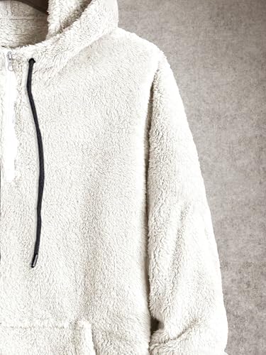 Noble Monk Men's Full Sleeve Sherpa Fur Hooded Sweatshirt - Image 5