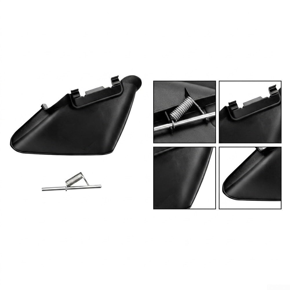 Tubo Expulsión Compatible para huskee para craftsman Negro Tubo