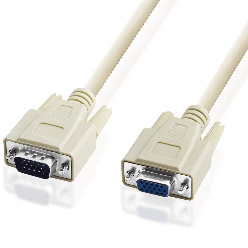 BestPlug Câble S-vGA HD D-sUB 15 Broches Vers DVI-i Câble