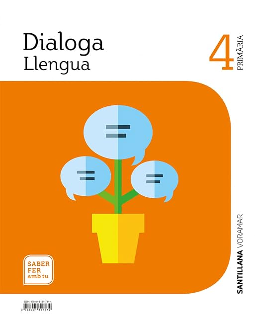 Portada de Llengua Valenciana 4º Primaria Dialoga Saber Fer amb Tu