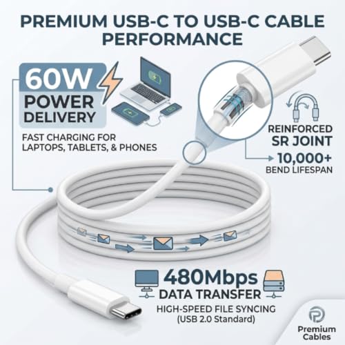 Image of Scalebee 20W Charger with Type C to C Cable | Compatible with iPhone 17 /16 /15 /Air Pro Max Plus, Compatible with iPad, Other Devices Supported
