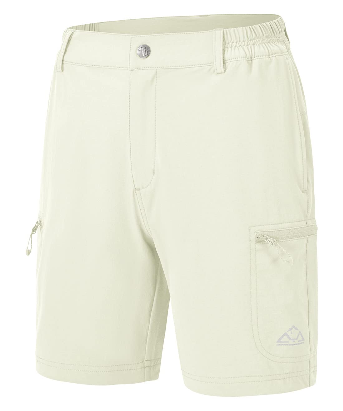 donhobo Damesshorts, licht, sneldrogend, ademend, wandelbroek, outdoor, sport, cargobroek, zomer, bermuda, vrije tijd, korte broek, denim blue, M