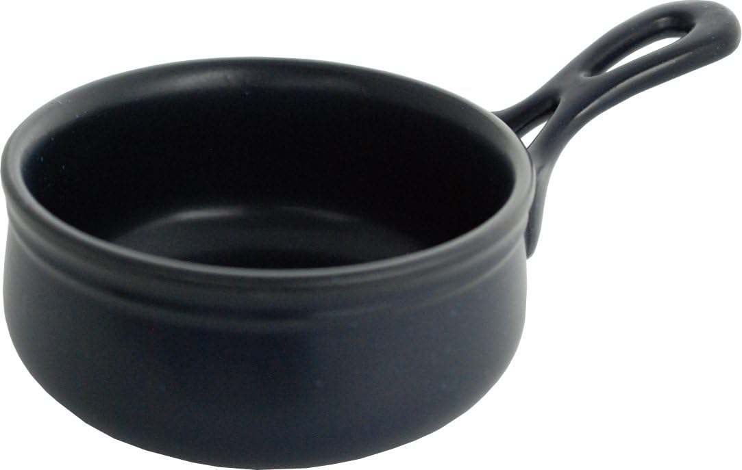 Kedep CK-082 Ceramic Ceramic Fondue Set, 8.3 inches (21 cm), Navy
