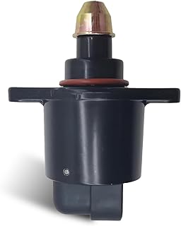 1 PC Car Idle Speed Control Valve, Throttle Stepper Motor for Stable Engine Operation, Replacement #90380 10526 90325864 Accessories, Compatible with King Kong Idle Motor Idle Speed (Black)