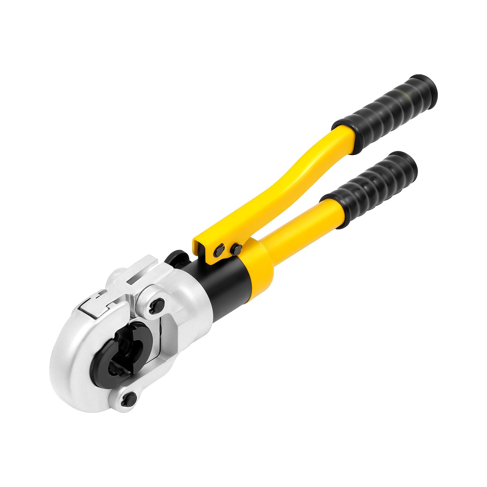 Ręcznie obsługiwane hydrauliczne szczypce zaciskowe, szczypce zaciskowe do końcówek kablowych, hydrauliczne szczypce do zacisków stalowych, 8T, 1,6 cm do 3,2 cm, do końcówek kablowych